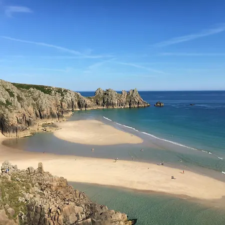 Trengothal Barn Apartment Porthcurno Exterior photo