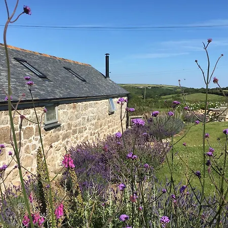 Trengothal Barn Apartment Porthcurno Exterior photo